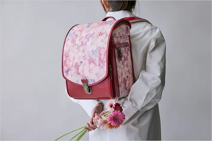 色とりどりの花々が 背負うたびに元気をくれる